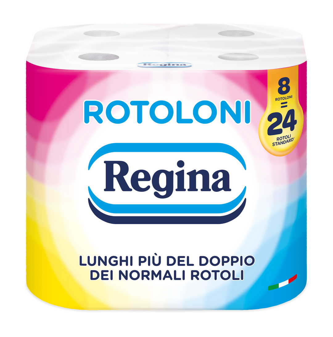 Rotoloni Regina Carta Igienica 8 Maxi Rotoli