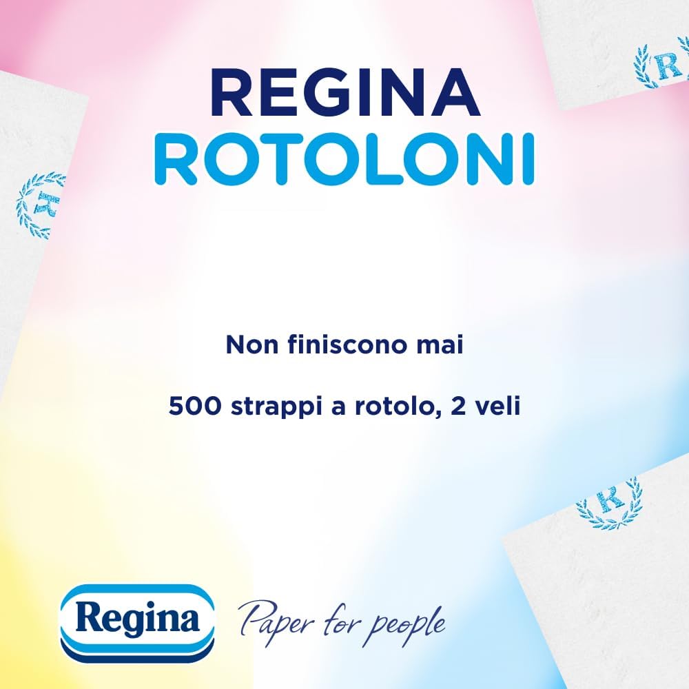 Rotoloni Regina, Carta Igienica, 4 Rotoli - Giro d'Italia Limited Edition