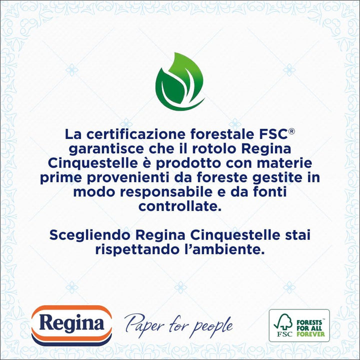 Tovaglioli Regina Cinquestelle, 18 Confezioni