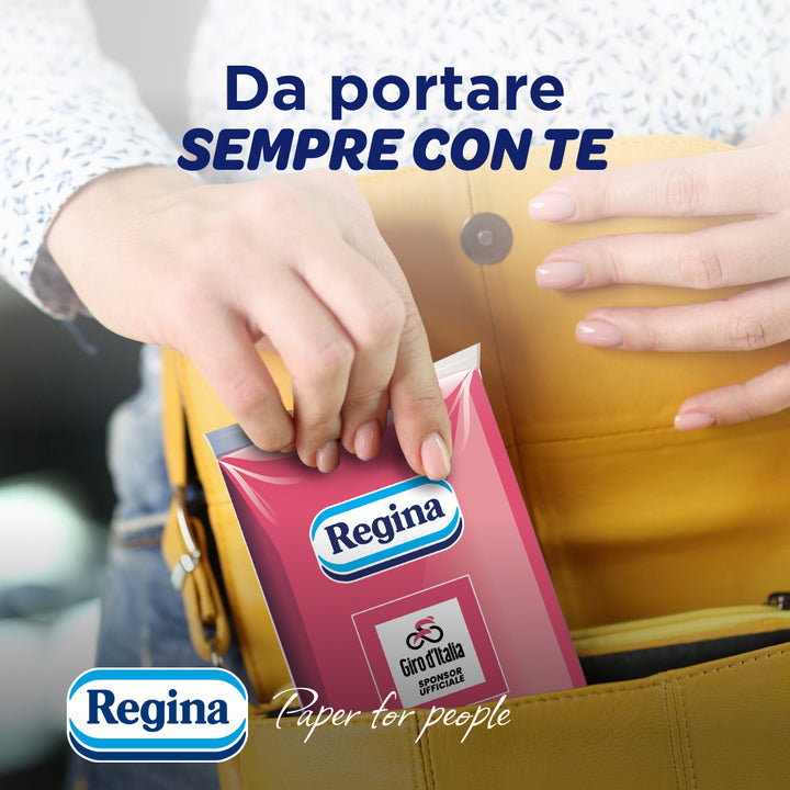 Regina Fazzoletti Tascabili, 1 confezione da 6 pacchetti - Giro d'Italia Limited Edition