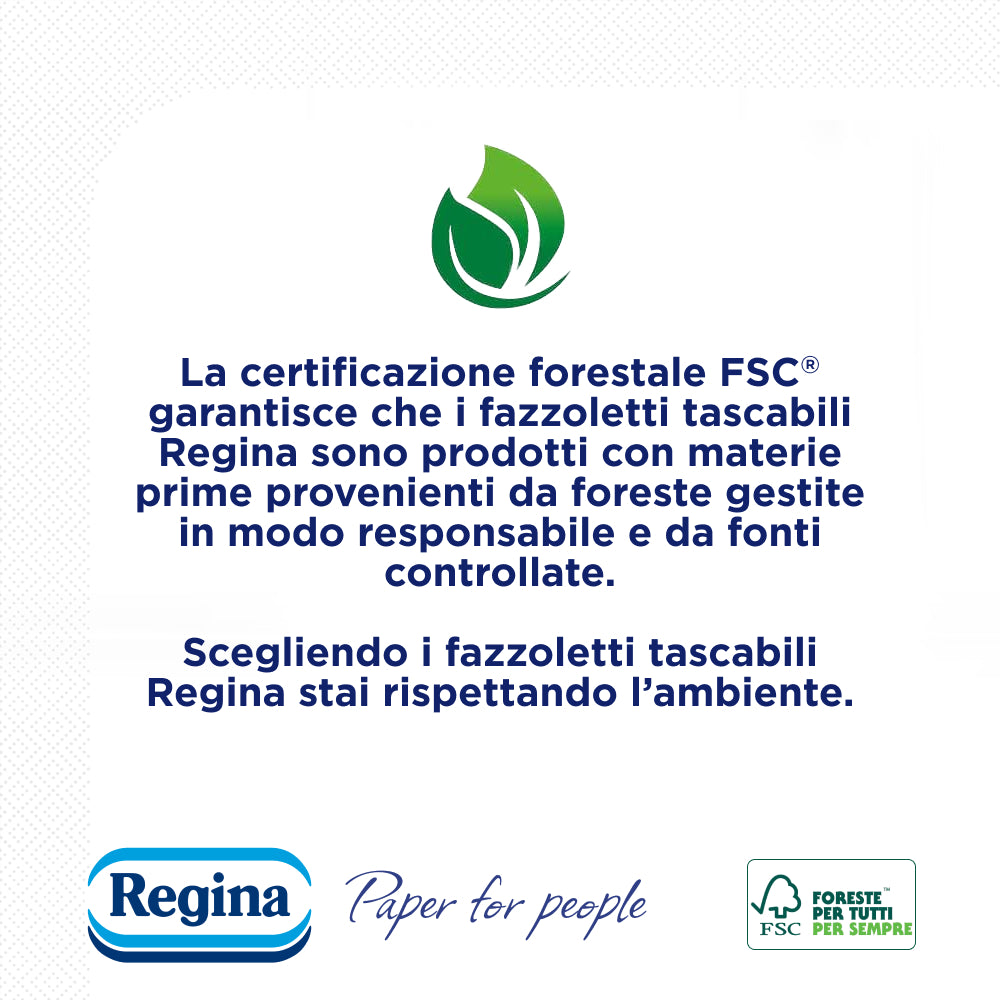 Regina Fazzoletti Tascabili, 1 confezione da 6 pacchetti - Giro d'Italia Limited Edition