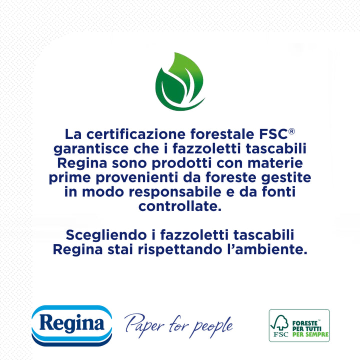 Regina Fazzoletti Tascabili, 1 confezione da 6 pacchetti - Giro d'Italia Limited Edition