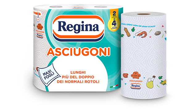 Regina Asciugoni - 2 rotoli