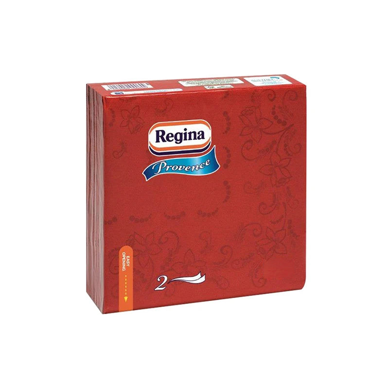 Tovaglioli Regina Provence, Rosso, 1 Confezione