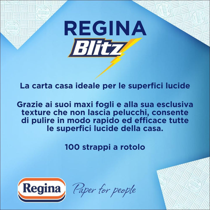 Regina Blitz, Carta Casa, 1 Rotolo