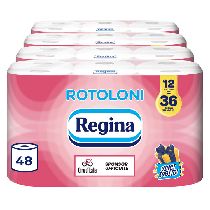 Rotoloni Regina, Carta Igienica, 48 Rotoli - Giro d'Italia Limited Edition
