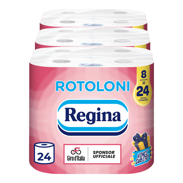 Rotoloni Regina, Carta igienica, 24 Rotoli - Giro d'Italia Limited Edition