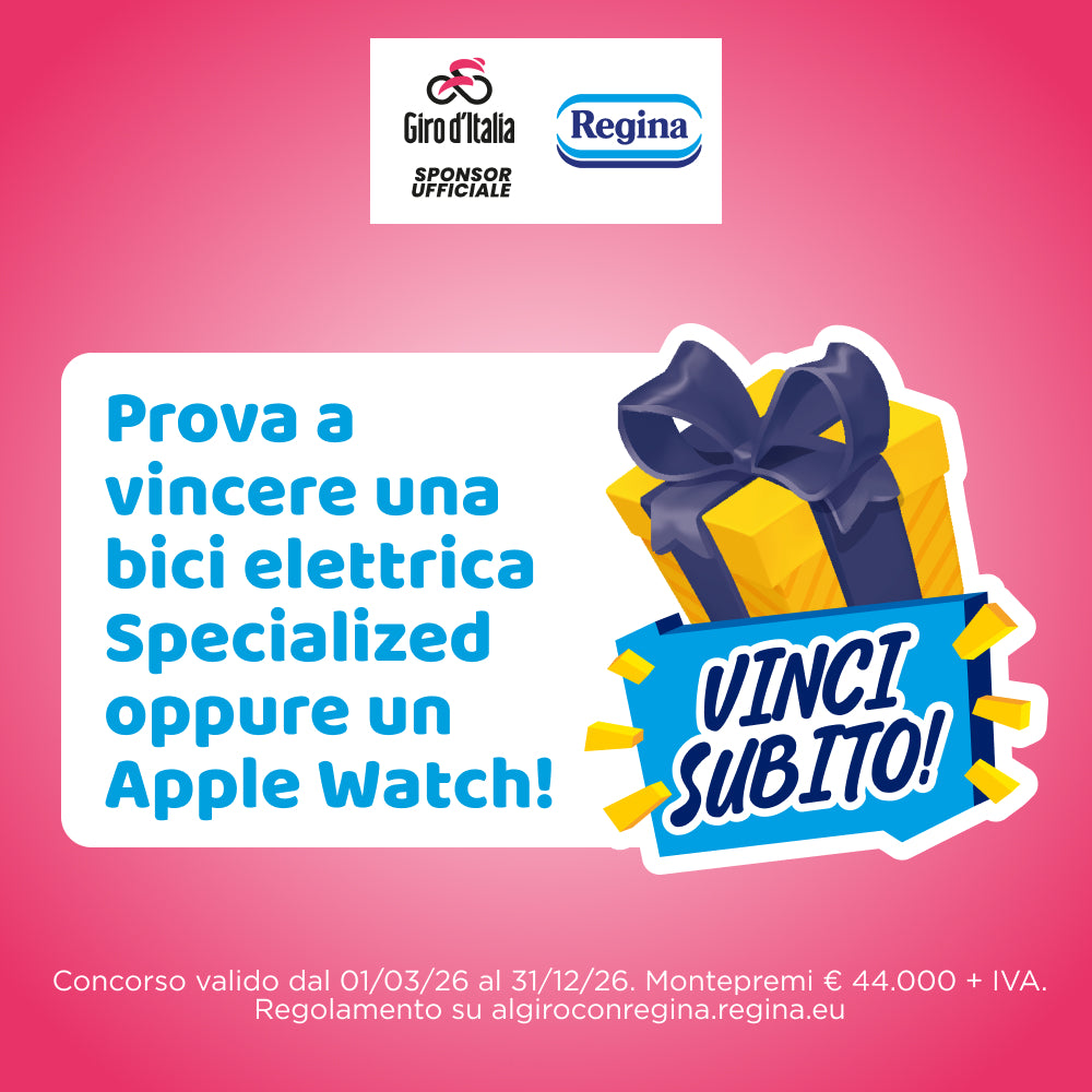 Tovaglioli Regina Cinquestelle, 10 Confezioni - Giro d'Italia Limited Edition